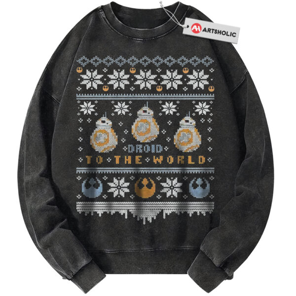 Star Wars Sweatshirt, Christmas Sweatshirt, Movie Sweatshirt, Vintage Sweater