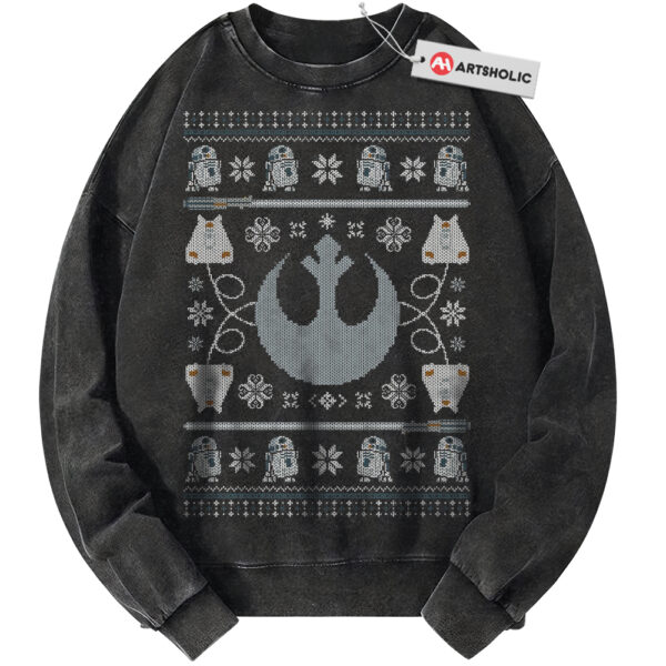 Star Wars Sweatshirt, Christmas Sweatshirt, Movie Sweatshirt, Vintage Sweater