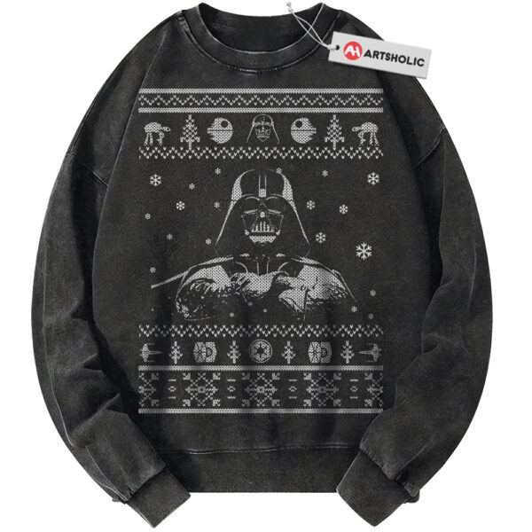 Darth Vader Sweatshirt, Star Wars Sweatshirt, Christmas Sweatshirt, Movie Sweatshirt, Vintage Sweater