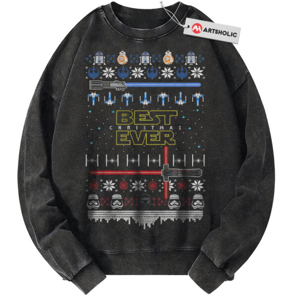 Star Wars Sweatshirt, Christmas Sweatshirt, Movie Sweatshirt, Vintage Sweater